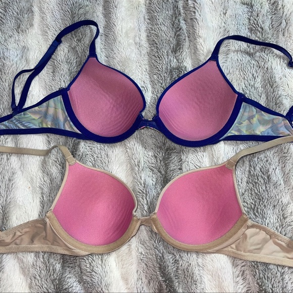 PINK Wear Everywhere T-Shirt Lightly Lined Bra - Picture 2 of 5